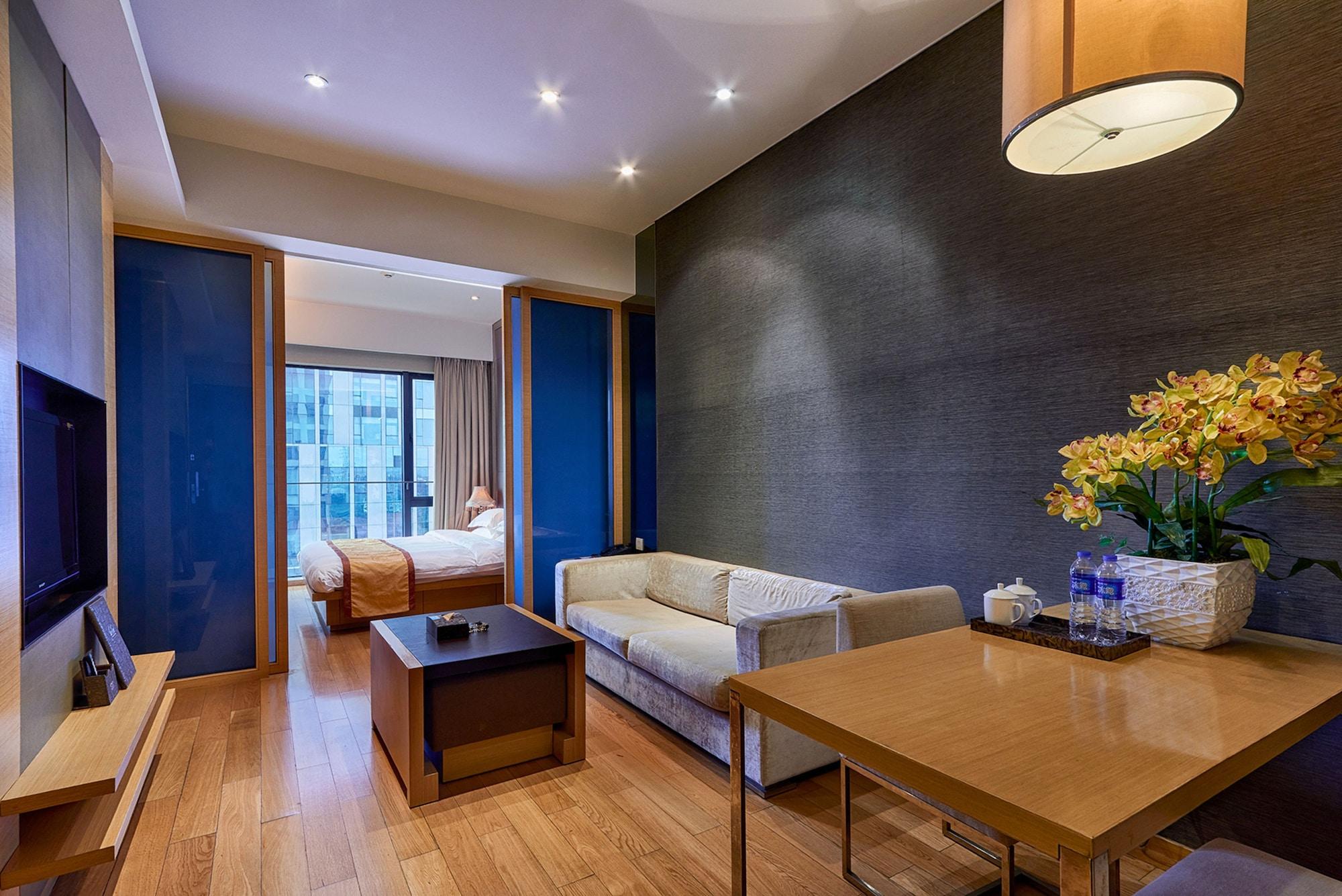 Guangzhou Heefun Apartment - Poly World Trading Center Shajing Exterior photo